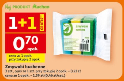 Zmywaki kuchenne 3 szt. promocja w Auchan