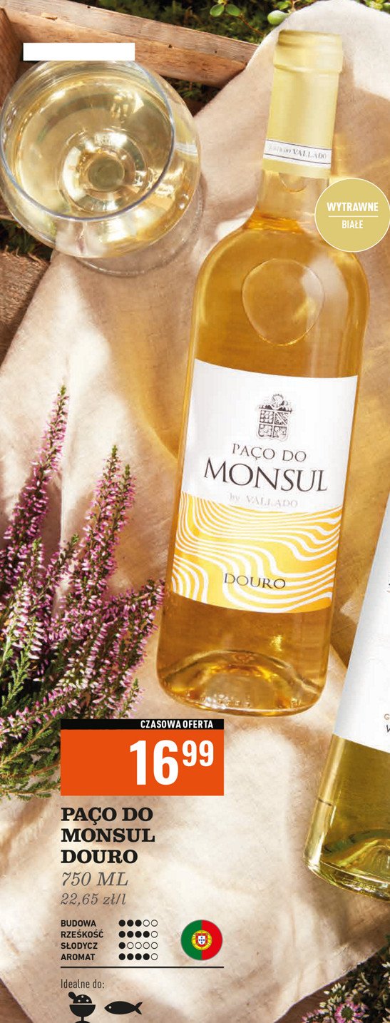 Wino PACO DO MONSUL DOURO promocja