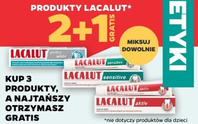 Produkty Lacalut promocja w Netto