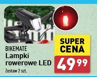 Lampki rowerowe led BIKEMATE promocja