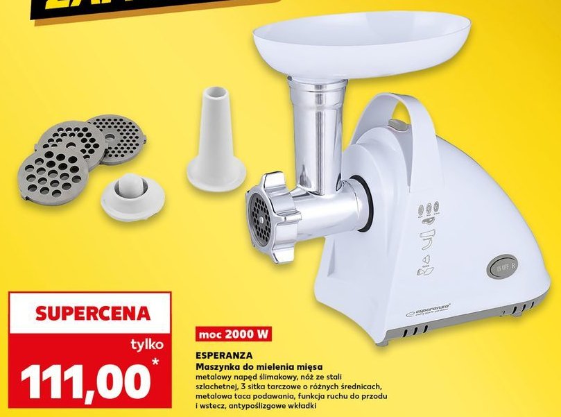 Maszynka do mielenia mi臋sa Esperanza promocja