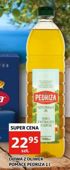Oliwa z wyt艂oczonych oliwek La pedriza promocja