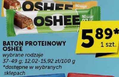 Baton proteinowy Oshee promocja w Groszek