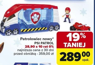 Patrolowiec nowy PSI PATROL 28,90 x 10 rat 0% promocja w Carrefour