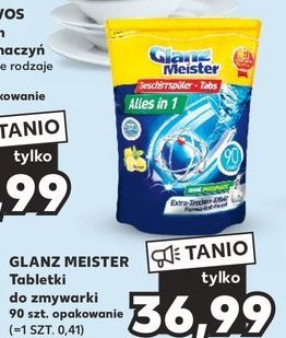 Tabletki do zmywarki lemon Glanzmeister all in 1 promocja