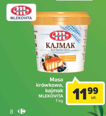 Masa krówkowa kajmak Mlekovita promocja