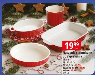 Naczynia ceramiczne do zapiekania Altom promocja w Leclerc