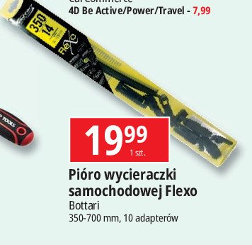 Wycieraczka p艂aska bezszkieletowa flexo 600 mm Bottari promocja