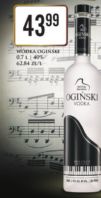 Wódka Ogiński 0.7 l promocja w Dino
