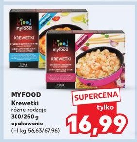 Krewetka z masłem czosnkowym Myfood promocja w Kaufland