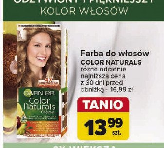 Farba do włosów 8 jasny blond Garnier color naturals promocja