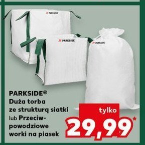 Worki na piasek Parkside promocja