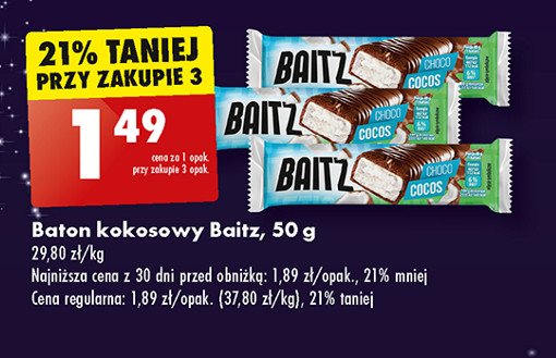 Baton kokosowy Baitz promocja