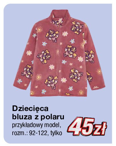 Bluza polarowa psi patrol promocja