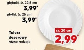 Talerz p艂ytki 25 cm promocja
