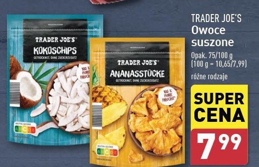 Kokos suszony Trader joe's promocja