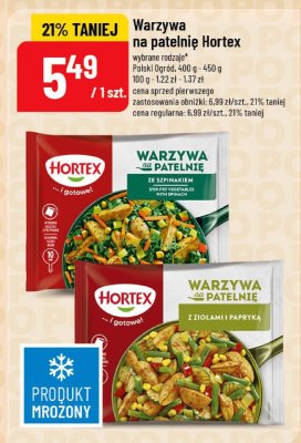 Warzywa na patelnię Hortex promocja w POLOmarket