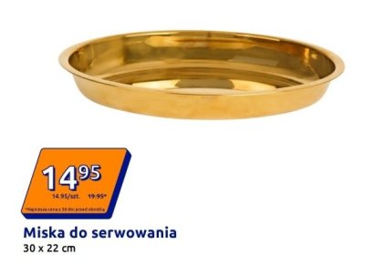Miska do serwowania promocja w Action