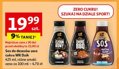 Sos smoke bbq WK DZIK promocja w Auchan