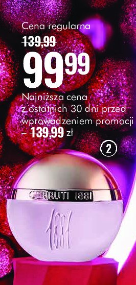 Woda toaletowa CERRUTI 1881 promocja