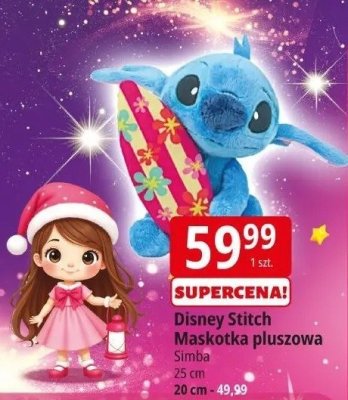 Disney Stitch Maskotka pluszowa promocja w Leclerc