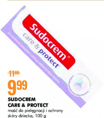 Maść ochronna Sudocrem care & protect promocja