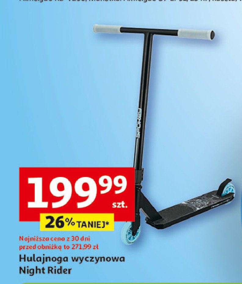 Hulajnoga wyczynowa promocja