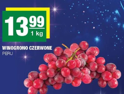 Winogrono czerwone  promocja w SPAR