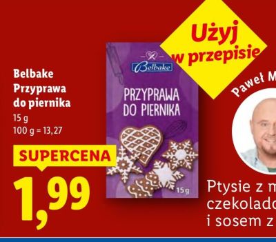 Przyprawa do piernika Belbake promocja w Lidl