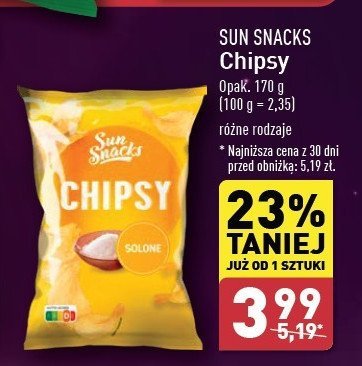 Chipsy solone promocja