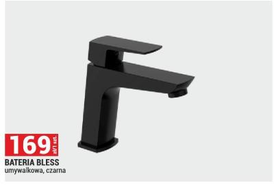 Bateria BLESS umywalkowa, czarna promocja w Merkury Market