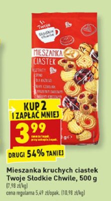 Mieszanka kruchych ciastek Twoje słodkie chwile promocja