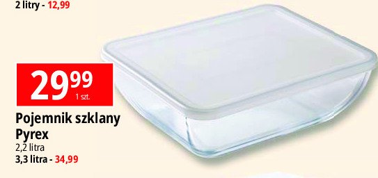 Pojemnik z pokrywą 3.3 l Pyrex promocja