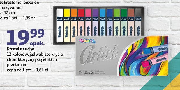 Pastele suche artist Colorino promocja