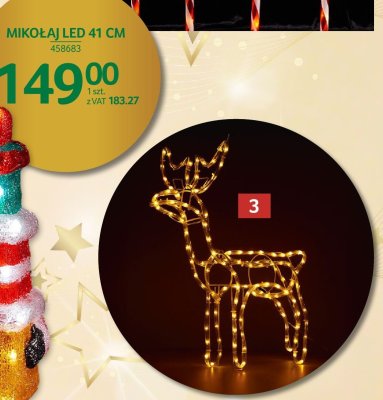 Renifer LED promocja w Selgros