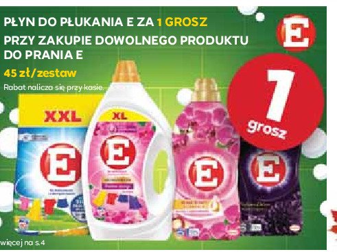 Proszek do prania do kolorowych i ciemnych tkanin E promocja