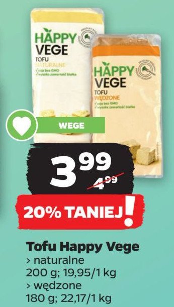 Tofu wędzone promocja