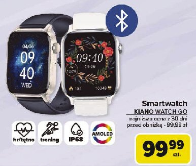 Smartwatch go Kiano promocja
