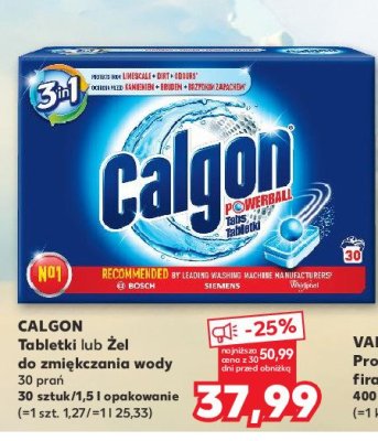 呕el zmi臋kczaj膮cy wod臋 przeciw kamieniowi Calgon promocja