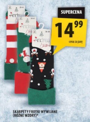 Skarpety Frotki wytłłiane (różne wzory) promocja w Arhelan