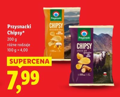 Chipsy promocja w Lidl