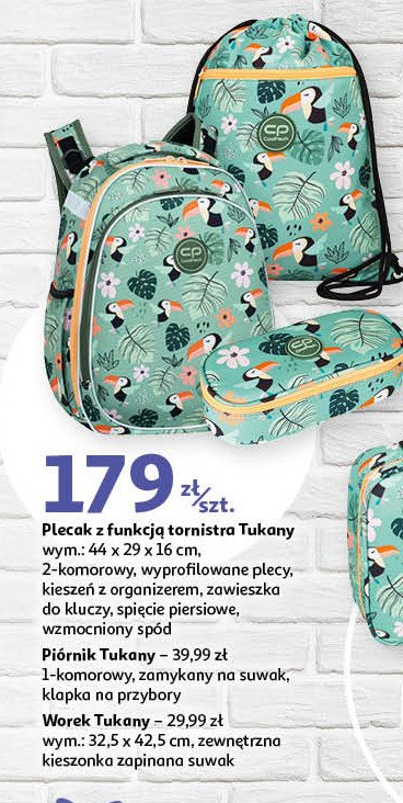 Piórnik tukany promocja