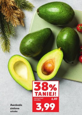 Awokado zielone sztuka promocja w Kaufland