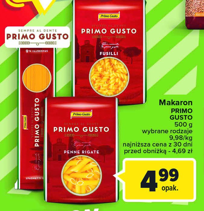 Makaron spaghetti no.5 Melissa primo gusto promocja
