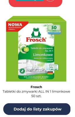 Tabletki do zmywarki All in 1 limonkowe 50 szt. promocja w Rossmann