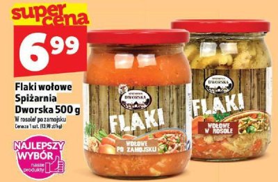 Flaki wołowe Spażarnia Dworska 500 g promocja w TOPAZ