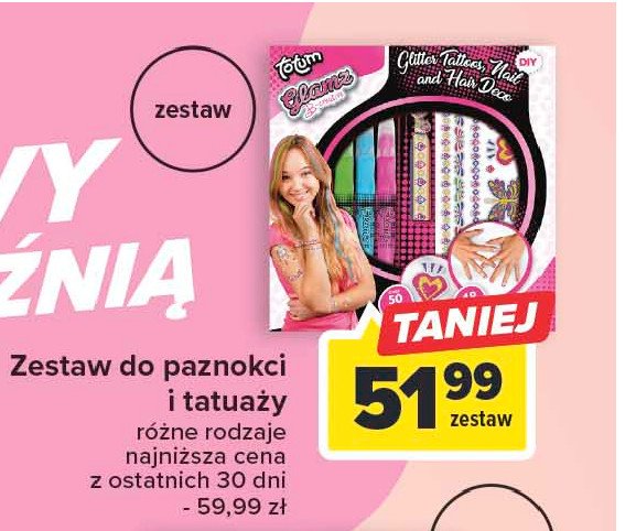 Zestaw do paznokciu i tatua偶y promocja