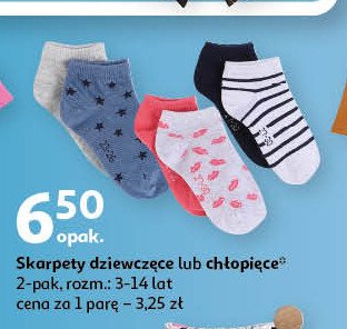 Skarpetki ch艂opi臋ce Auchan inextenso promocja