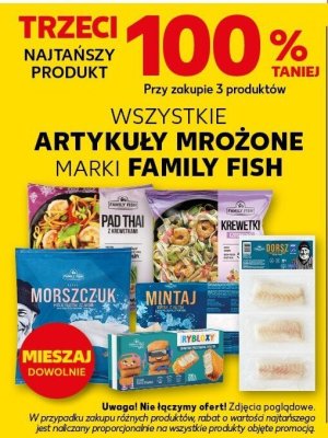 Artykuły mrożone wszystkie rodzaje promocja w Kaufland