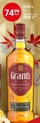 Whisky Grant's promocja w Żabka